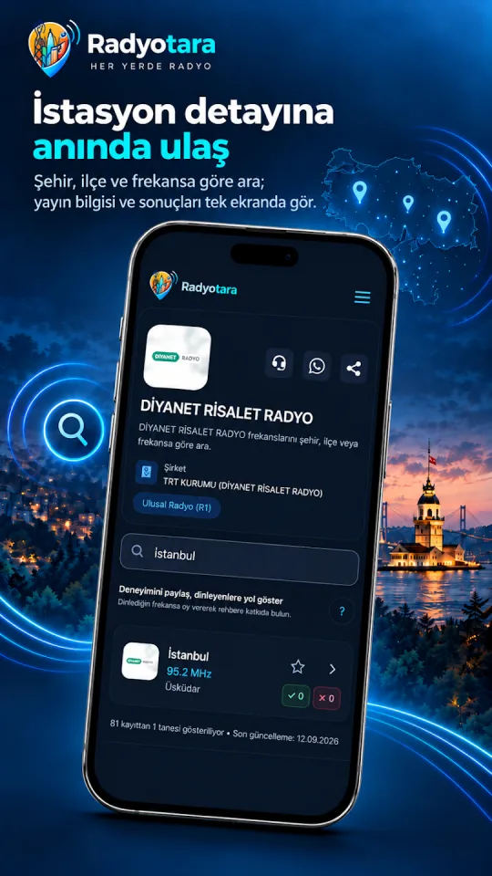 Radyotara Android station details